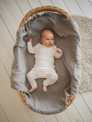 Ползунки BUNGLY "Молоко" из ажурного хлопка 0+ 11