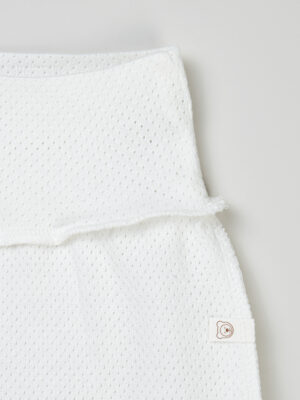 Ползунки BUNGLY "Молоко" из ажурного хлопка 0+ 9