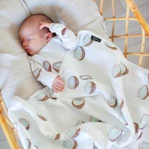 Муслиновое лёгкое одеяло Mjolk 80*80см 8