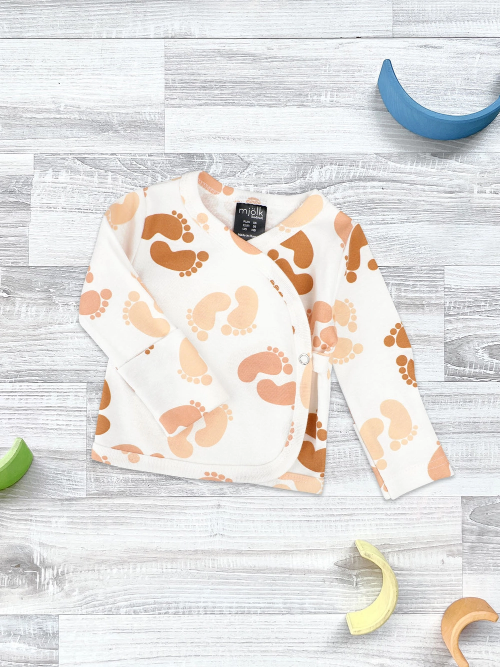 Распашонка mjolk(Ножки) 1