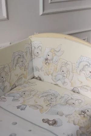 Комплект из 4-х предметов для овальной и круглой кроватки "Сони" 11