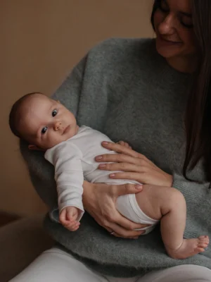 Боди Mjolk Экрю, с длинным рукавом 10