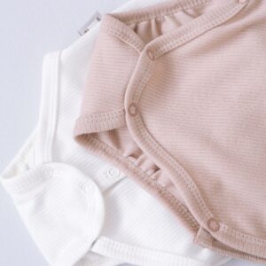 Боди с длинным рукавом Швейная Династия "Капучино", 2шт/уп 8