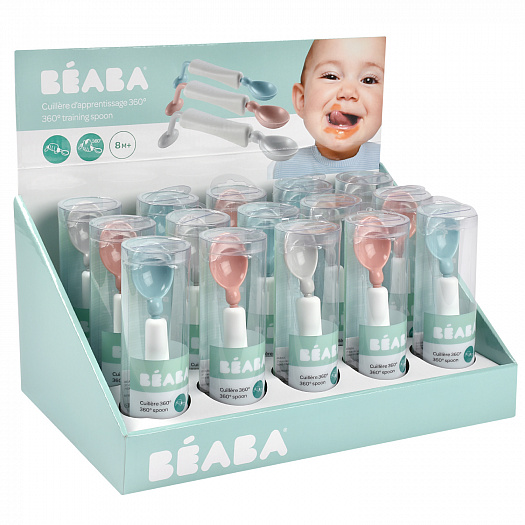 Ложка детская /CUILLERE 360 EN PLV 3 COL ASS 1