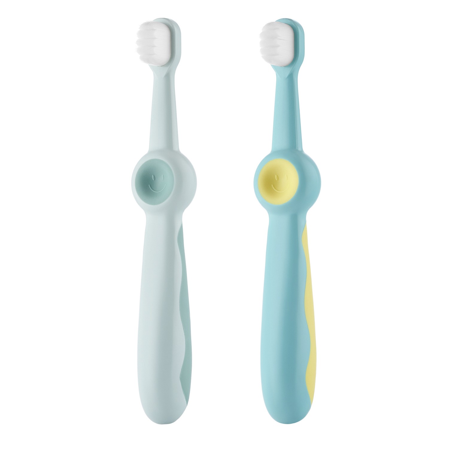 Зубная щетка для детей Roxy Kids Смайлик ультрамягкая, 10000 щетинок, 2шт 1