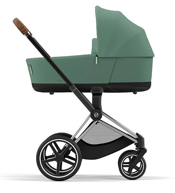Коляска 2 в 1 Cybex Priam IV Leaf Green рама Chrome Brown 3