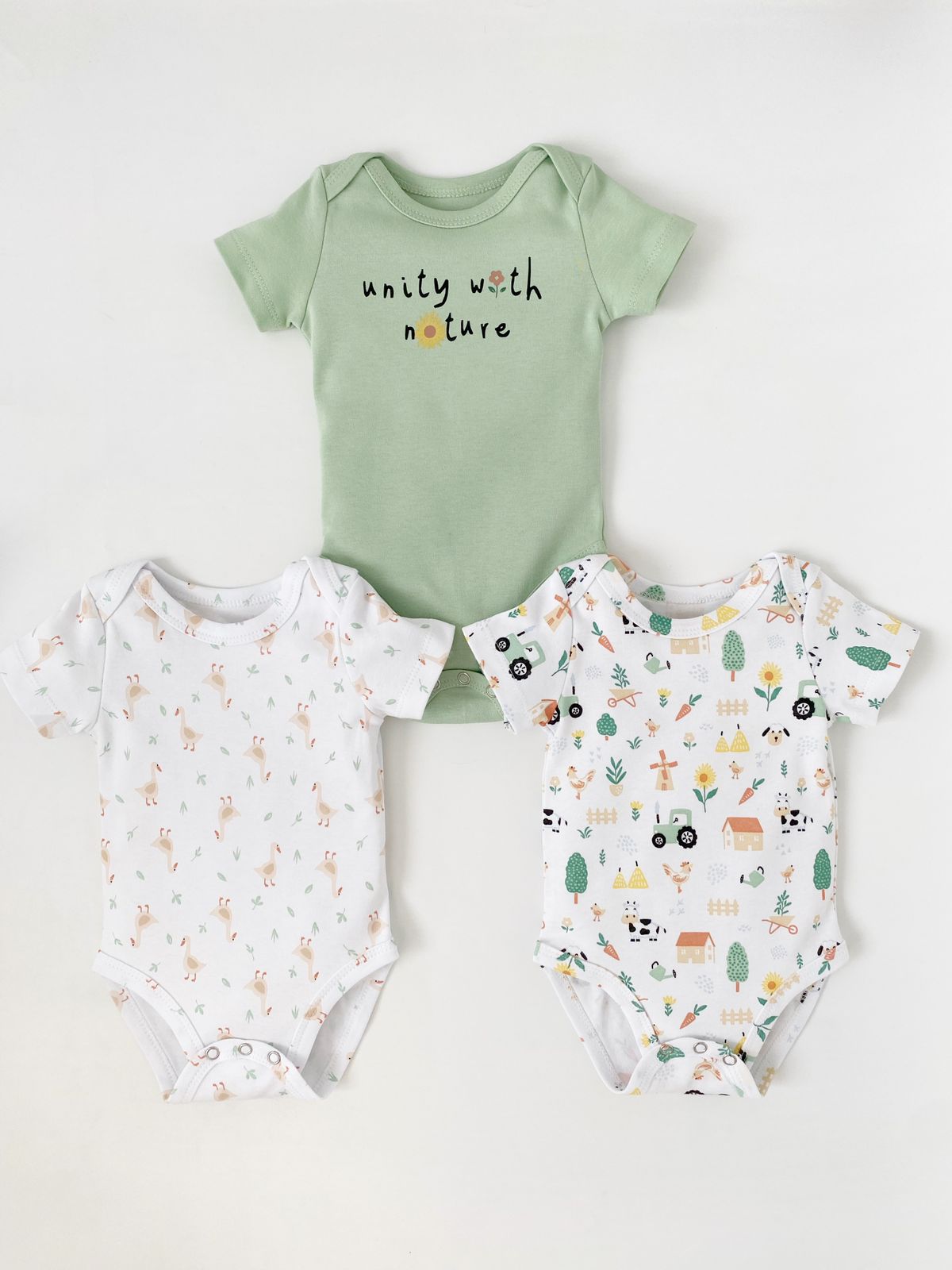 Набор из трех боди I love Carrot "Nature" 1