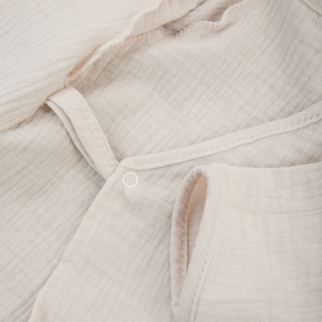 Пижама летняя для новорожденного Швейная Династия "Муслин",светло-бежевый,лето 2