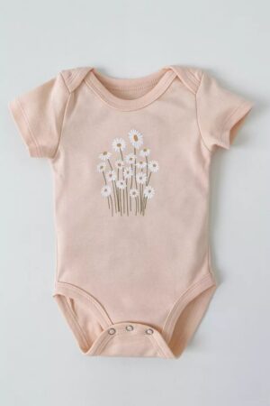 Набор из трех боди I love Carrot "Ромашки" 7