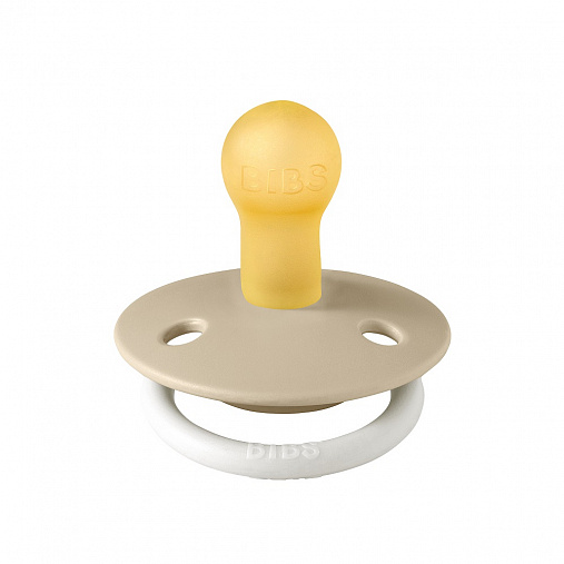 Пустышка латексная BIBS De Lux Latex Vanilla 0+ мес. 3