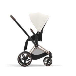 Коляска 2в1 Cybex Priam IV Off White рама Matt Black 40