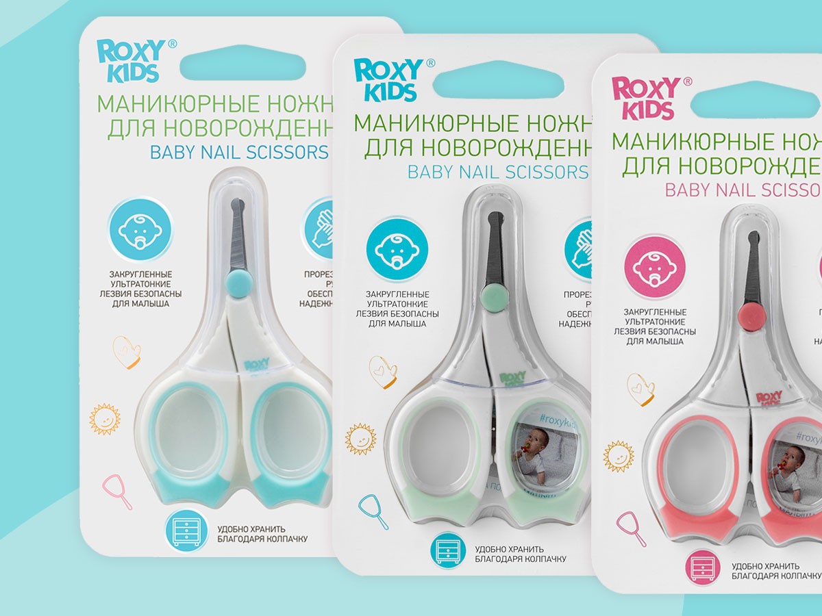 manikyurnye_nozhniczy_s_prorezinennymi_ruchkami_bdb51b8603 Маникюрные ножницы Roxy Kids для новорожденных с прорезиненными ручками 6