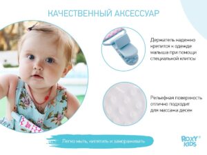 Прорезыватель Roxy Kids на держателе клубничка 12