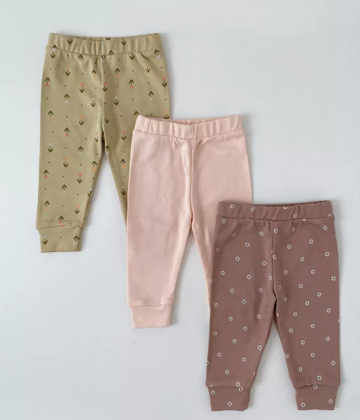 Набор из трех штанишек I love Carrot "Ромашки" 1