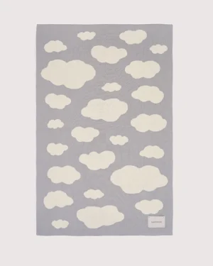 Плед детский Loomknits Серый облака LW5110 7