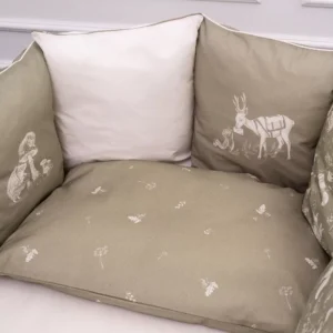 Набор Lappetti для овальной и круглой кроватки 6 предметов Лесная симфония 27