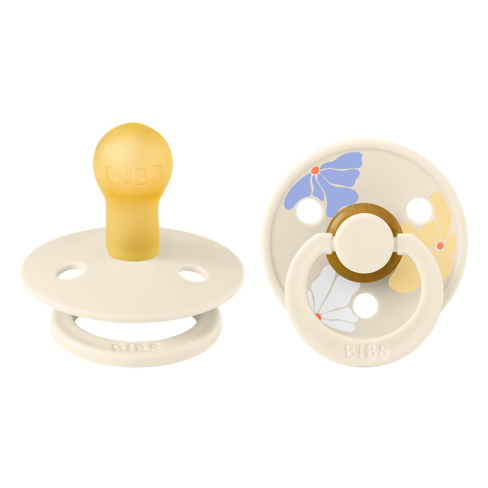 Набор пустышек латексных BIBS Studio Colour, 2 шт., 0+ мес 3