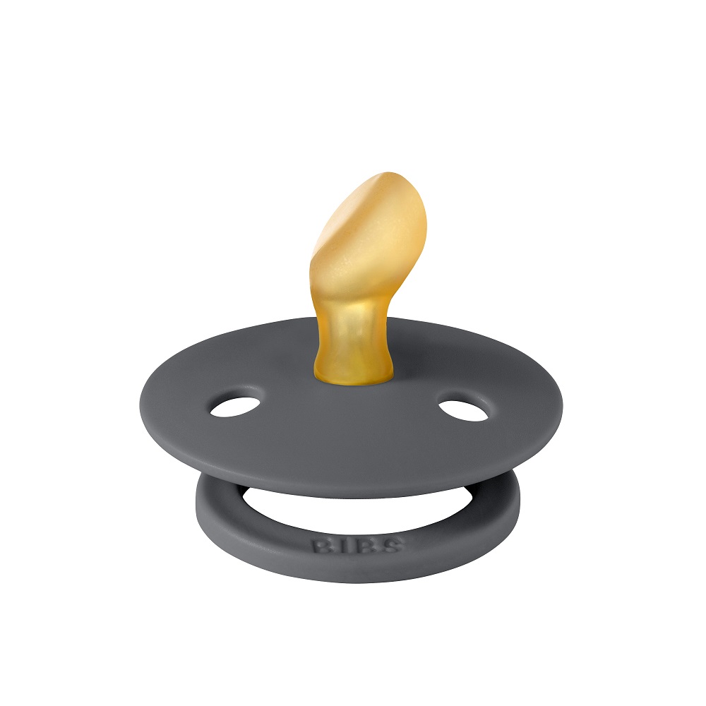 Пустышка латексная BIBS Colour - Iron, 0+ мес. 4