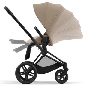 Коляска 2в1 Cybex Priam Cozy Beige рама Matt Black 32