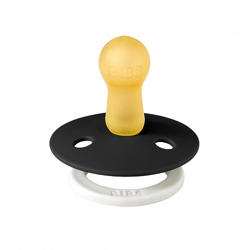 Пустышка латексная ночная BIBS Colour Glow - Iron, 6+ мес. 3