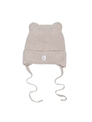 Шапка зимняя Наследник Выжанова бежевый с ушками 6