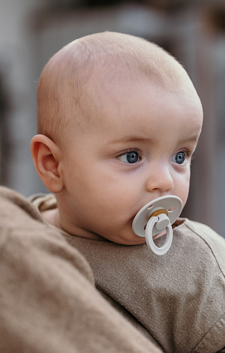 Пустышка латексная ночная BIBS Colour Glow - Black, 6+ мес. 4