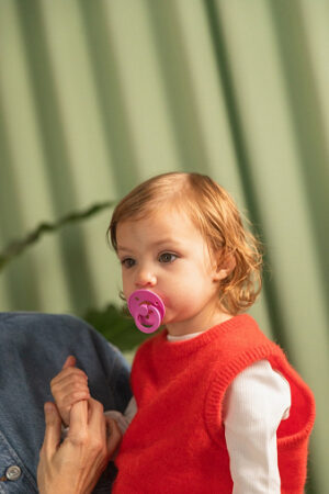 Пустышка латексная BIBS Colour - Bubblegum, 0+ мес 6