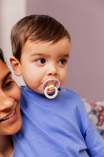 Пустышка латексная BIBS Studio Colour - Pin, 0+ мес 2