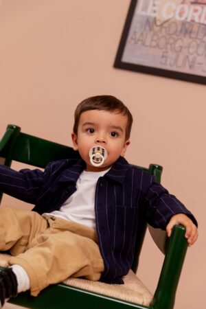 Пустышка латексная BIBS Studio Colour - Block, 6+ мес 6