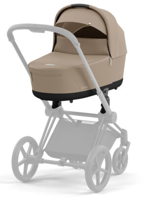 Коляска 2в1 Cybex Priam Cozy Beige рама Matt Black 39