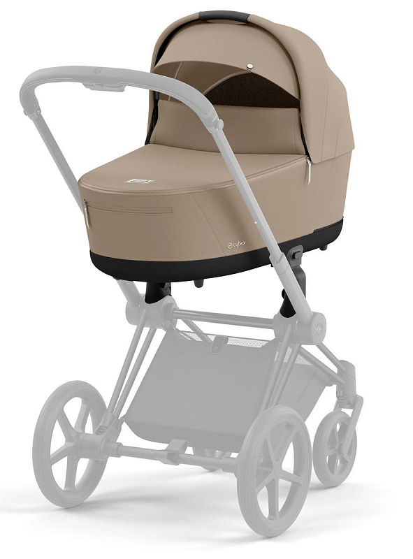 Коляска 2в1 Cybex Priam Cozy Beige рама Matt Black 10