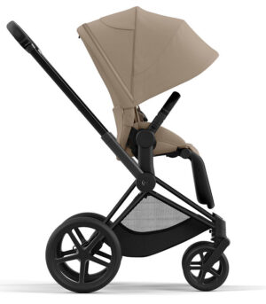 Коляска 2в1 Cybex Priam Cozy Beige рама Matt Black 44