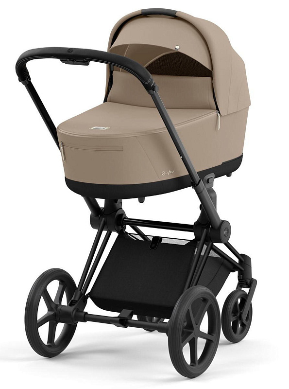 Коляска 2в1 Cybex Priam Cozy Beige рама Matt Black 11