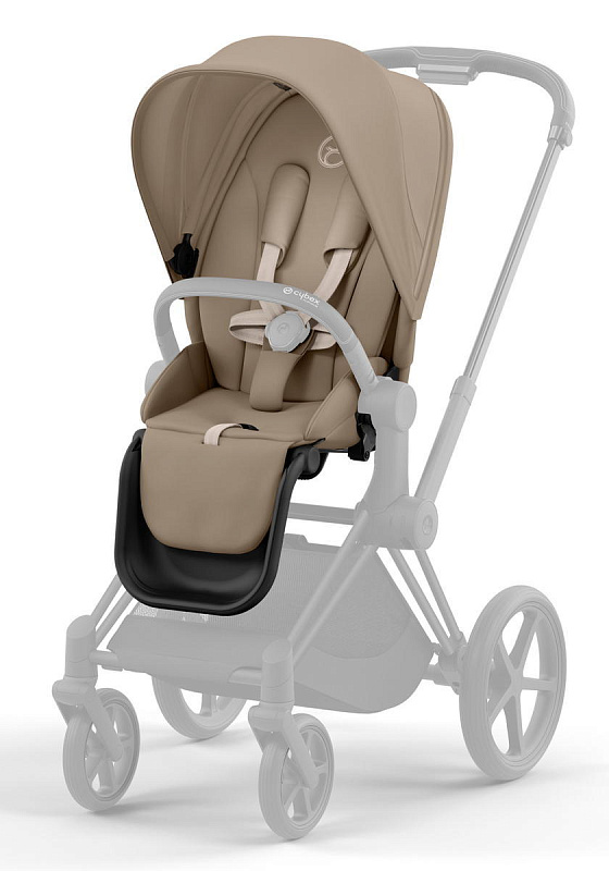 Коляска 2в1 Cybex Priam Cozy Beige рама Matt Black 6