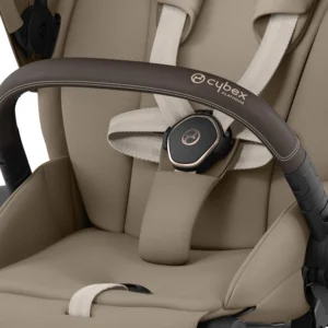 Коляска 2в1 Cybex Priam Cozy Beige рама Chrome Brown 23