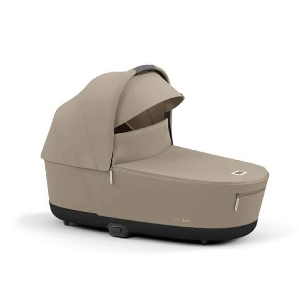 Коляска 2в1 Cybex Priam Cozy Beige рама Chrome Brown 7