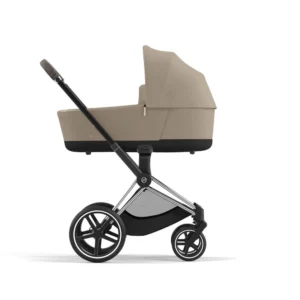 Коляска 2в1 Cybex Priam Cozy Beige рама Chrome Brown 17