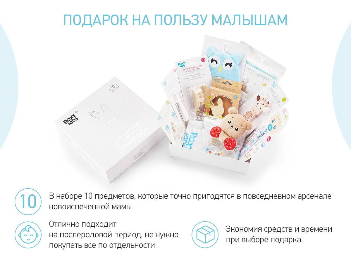 Набор Roxy Kids для новорожденного BUNNY BOX 4
