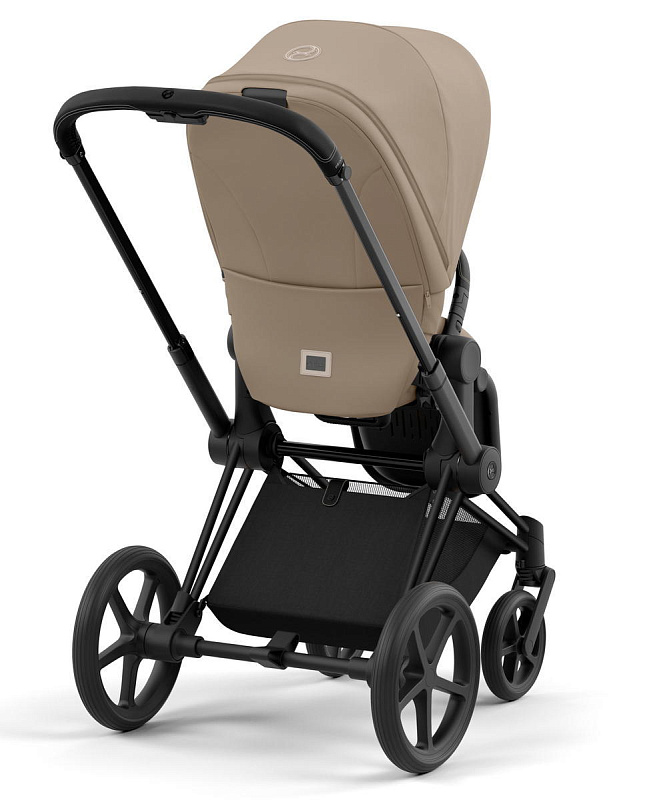 Коляска 2в1 Cybex Priam Cozy Beige рама Matt Black 12