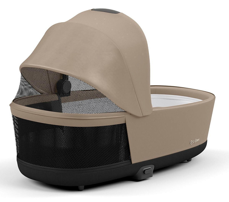 Коляска 2в1 Cybex Priam Cozy Beige рама Matt Black 9