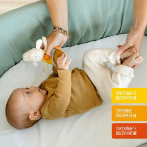 Игрушка-шуршалка fehnNATUR Овечка 7