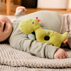 Мягкая погремушка-кольцо FEHN Динозавр 8