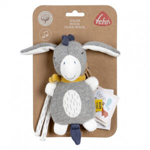 Музыкальная игрушка-подвеска FEHN Ослик 12