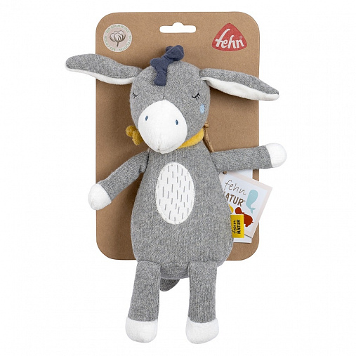 Мягкая игрушка FEHN Ослик 5