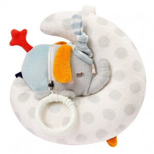 Музыкальная игрушка-подвеска FEHN Слоник на луне, светящаяся в темноте 10