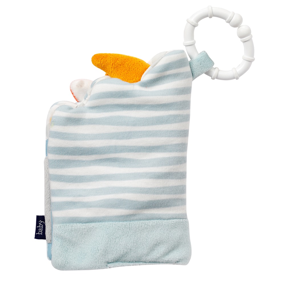 053142_04 Мягкая игрушка-книжка с подвесом FEHN Спокойной ночи, светящаяся в темноте 6