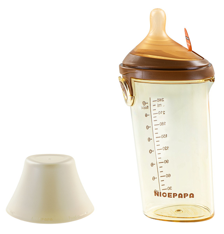 Бутылочка NICE PAPA антиколики/широкое горло 240 мл/соска 3-7 мес 5