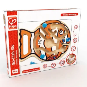 0JH4olJTOlzbLiEY9tA0eYj6R7goyr9ZhLOetrr6sZQ= Игрушка Hape Лабиринт "Рыба" 12