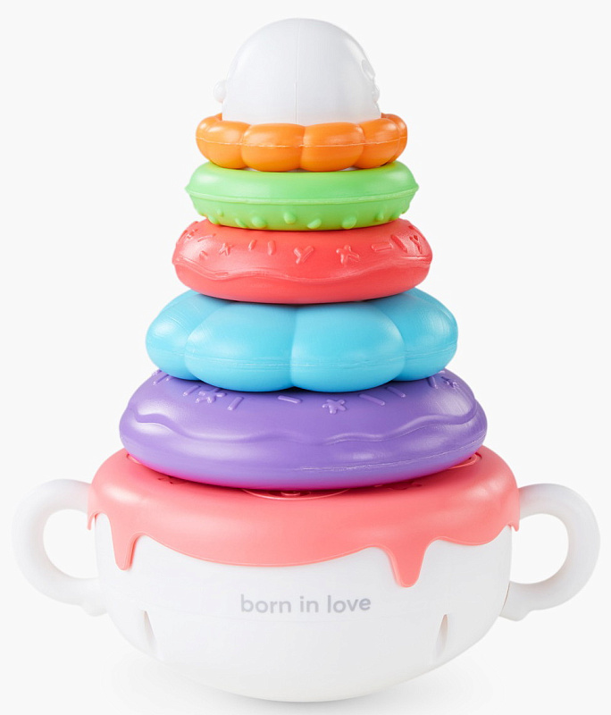 Игрушка-пирамидка Happy baby PYRAMID PIE 1