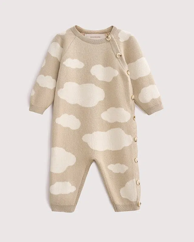 Комбинезон детский Loomknits Бежевый 1